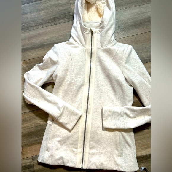 Athleta Full Zip Lined Sweater Jacket- XS - Picture 1 of 9